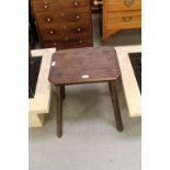 Rustic stool