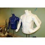 3 Shop Display Mannequins (male torso)