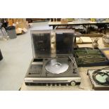 Sanyo record player and speakers