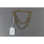 9ct gold belcher chain 37g