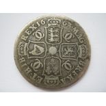 1667, 7 over 4,. Excessively Rare. One of only 3-4 known examples and the rarest currancy issue