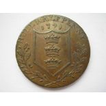 Yorkshire, Hull 1794 Halfpenny token, DH23q