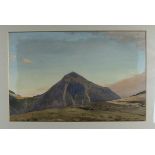 William Heaton Cooper (1903-1995) - Watercolour - 'Great Gable from Lingmell', 30cm x 47cm,