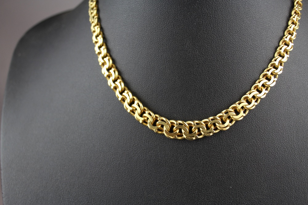 Gold 750 Necklace, 37g - Image 2 of 3