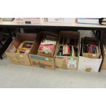 6 boxes of books including 1 box of medical themed