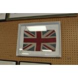 Framed union flag