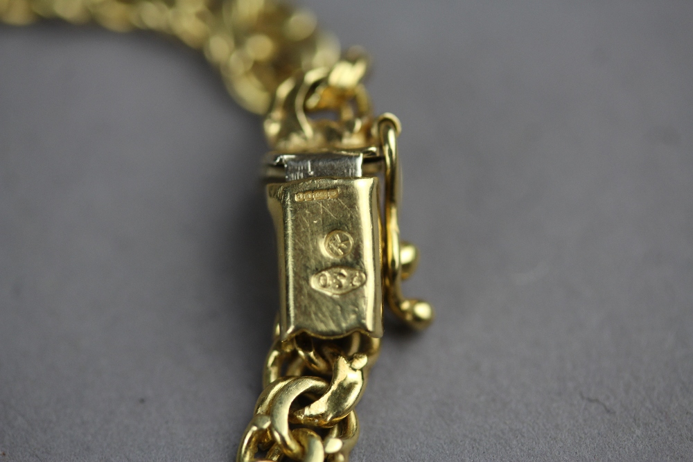 Gold 750 Necklace, 37g - Image 3 of 3