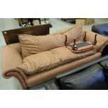 Victorian sofa and stool