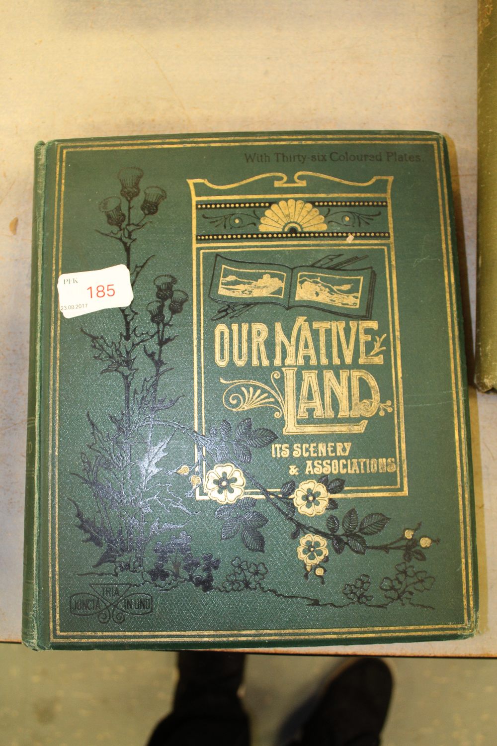 Our Native Land, pub Marcus Ward & Co, London, 1879 (green cloth bind) Some wear