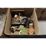 Box of various items