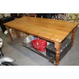 Large Pine Table