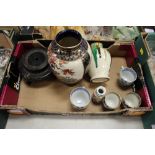 Box of oriental wares