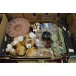 Box of china and glassware