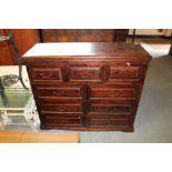 Hardwood 3/6 chest of drawers