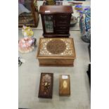 Jewellery box and three others