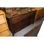 Carved sideboard