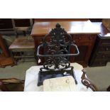 Cast iron stick stand