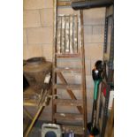 Pine step ladders