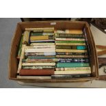 Box of fishing related books - Salmon & Trout
