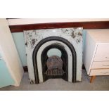 Cast iron fire place