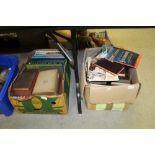 2 boxes of books