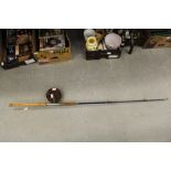 Boat sea fishing rod with Scarborough reel