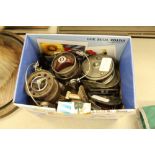 5 fishing reels including two Young & Sons Pridex fly fishing reels