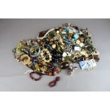 Large quantity of costume jewellery