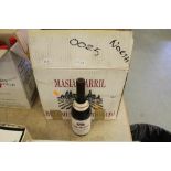 Twelve bottles of Masia Barril Priorato Clasico 1995