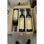 Six bottles of Yalumba 'The Signature' Cabernet Sauvignon and Shiraz 2000