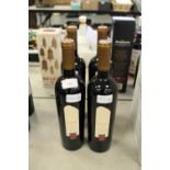 Four bottles of Matua Valley Ararimu Cabernet Sauvignon Merlot 1996