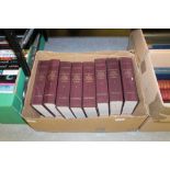 8 volume set of Benezit books