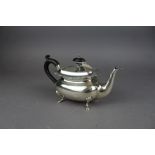Silver bachelors teapot Birmingham 1904