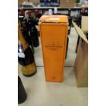 One magnum bottle of non vintage Veuve Clicqout champagne, with gift box