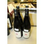 Four bottles of Domaine Georges Vernay 'Saint-Agathe' Cotes du Rhone 2010