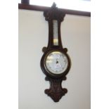 Oak barometer