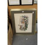 Set of 4 Ronald Embleton transport prints