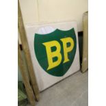 BP plastic sign