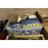 Power craft PK2-21o mitre saw (as new)