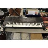 Technics KN100 keyboard, stand and stool