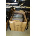 Box of records LP's & 78's