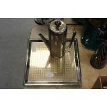 WMF tray and Deco style teapot