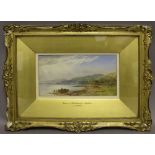 Attrib. Cornelius Pearson (1805-1891) - Watercolour - 'Scene near Portishead, Clifton', 14cm x 24cm,