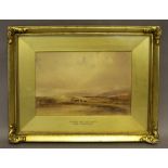 Attributed to A. Copley Fielding (1787-1855) - Watercolour - 'Rannoch Moor, Argyllshire', 18cm x