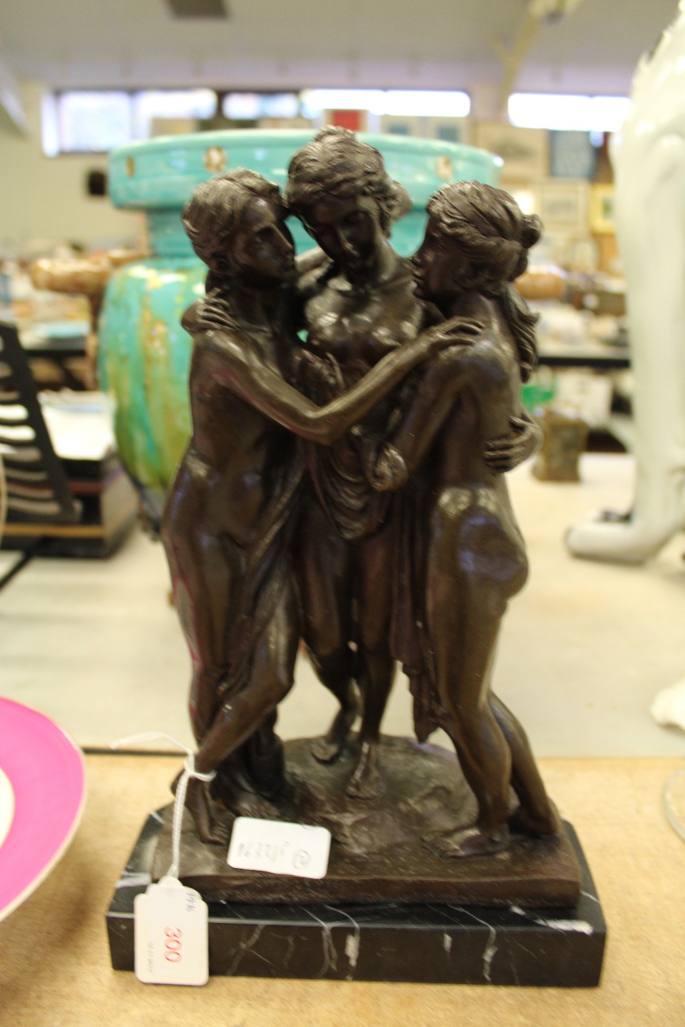 Bronze figure - Three Graces