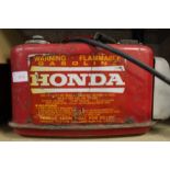 Honda petrol can