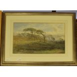 Fripp - watercolour - Pastoral scene, signed, framed