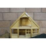 Modern dolls house and furniture