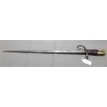 1874 Gras Model Epe Bayonet with Hooked Quillion