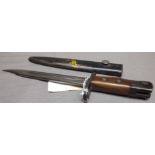 Enfield Mark 5 Bayonet with 8" Bowie Style Blade by Wilkinson Sword